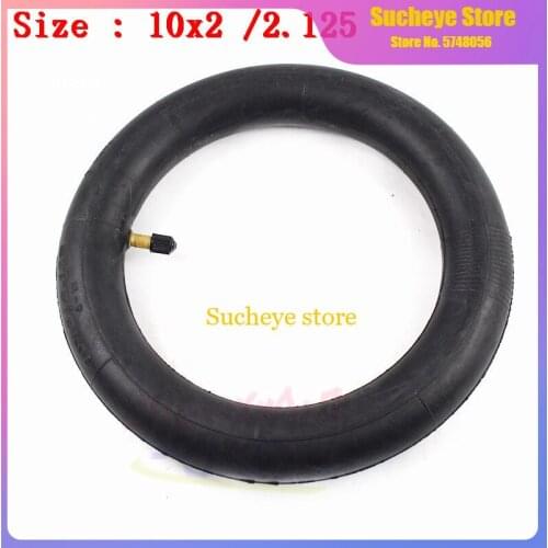 Electric Scooter Inner Tire 10 Inch Inner Tube Camera 10x2 / 2.125 for Xiaomi Mijia M365 Spin Bird10 Inch Electric Skateboard