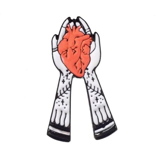 XEDZ White Brooches For Clothes