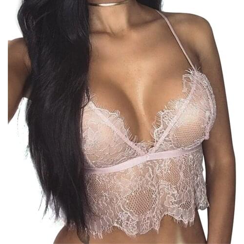 Womens Underwear Lace Camisole Sleepwear See Through Sexy Nightwear