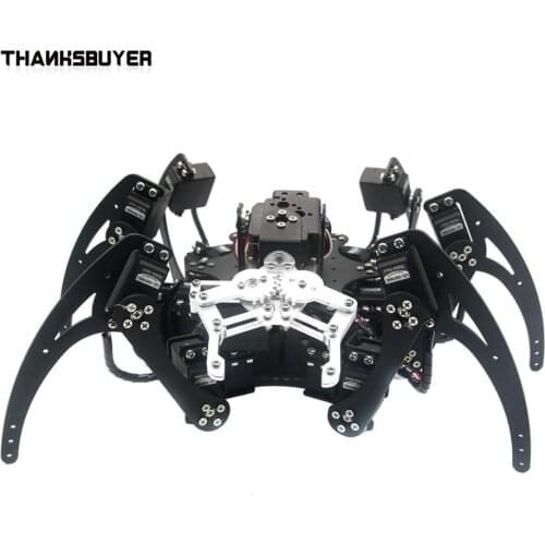 20DOF Aluminium Hexapod Robotic Spider Robot Frame Kit with 20pcs MG996R Servos & Control Board