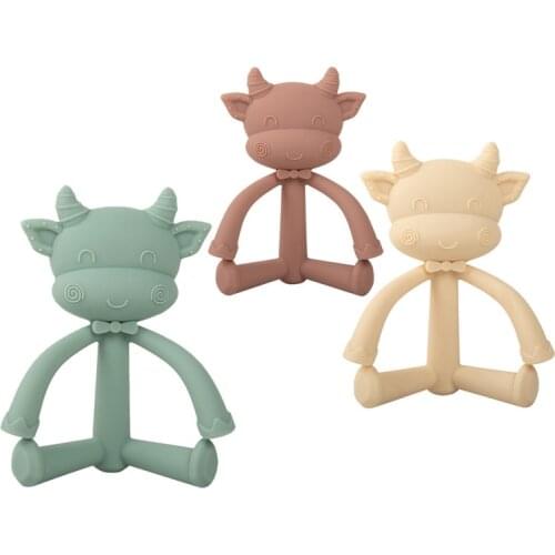 3D mastic baby teething toy mother and baby products baby teeth occlusal molar stick food grade silicone molar stick