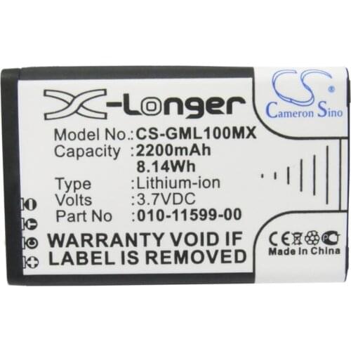 Cameron Sino 2200mah battery for GARMIN E1GR E2GR E2GRVIRBELITE VIRB Virb Elite Action HD Camera 1.4 010-11599-00 010-11654-03