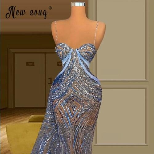 Sparkly Crystals Evening Dress for Women See Through Sexy Cocktail Dresses Sweetheart Birthday Party Wear vestido de festa
