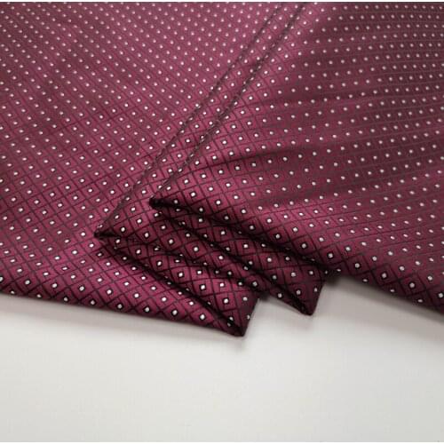 Designer sewing jacquard fabric elegant yarn-dyed jacquard dress fabric imported suit clothing brocade fashion fabric high-end