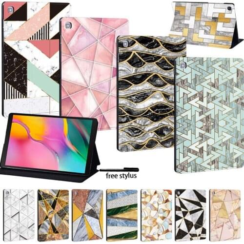 For Samsung Galaxy Tab S6 10.5/Tab S7 11"/Tab S4 10.5/Tab S5e 10.5"/Tab S6 Lite P610 High Quality Pu Leather Tablet Cover+pen