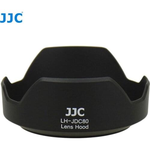 JJC LH-JDC80 Bayonet Reversible Lens Hood For Canon PowerShot G1X Mark II Camera Replaces Canon LH-DC80