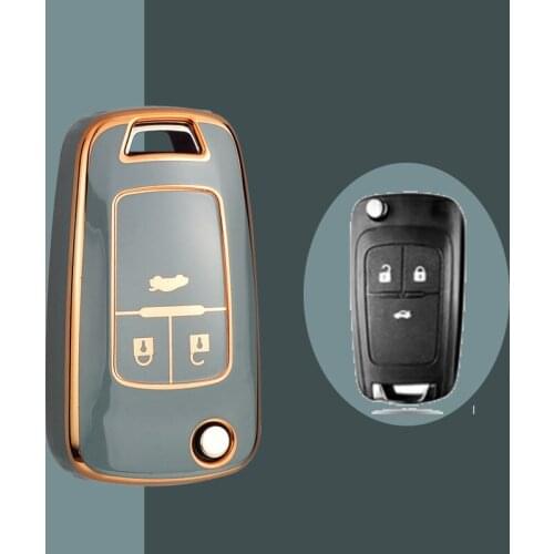 2022 Soft TPU Key Cover Case for Chevrolet For Buick for Cruze Aveo Trax Opel Astra Corsa Meriva Zafira Antara J Key Protection