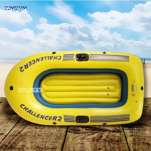 Single teenager Super Thickening Inflatable Rowing Boat 1 Persons 140*80CM Boat Inflatable Rowing Boat with Spare Parts
