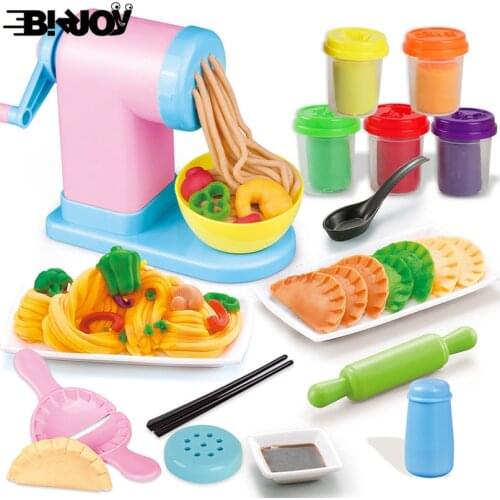 Latest Plasticine Clay Mold 3D Color Mud Pasta Machine Creative Modeling Moulds Tool Set Children Kid Play House Toys Gifts
