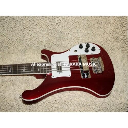 New Arrival Wine red 5 Strings Electric Bass Wholesale Guitars From China