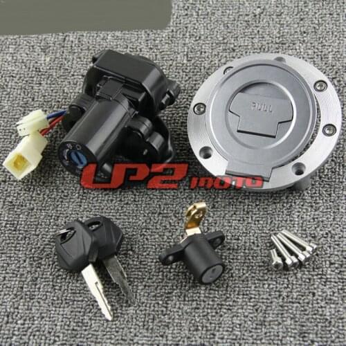 Ignition Switch Gas Cap Seat Lock Key Set for Yamaha XT660 XT660Z Tenere 08-13/15 MIDNIGHT STAR V-STAR XVS1300 XVS1300A 07-15