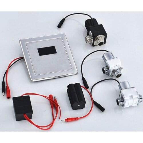 Toilet sensor urinal flush valve,Automatic Induction urinal panel accessories,6V solenoid valve battery box transformer,J18049