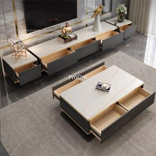 Prodgf 1Pcs A Set Living Room ins Sideboard TV Cabinet and Sofa Table