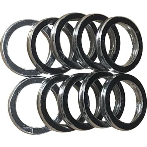 Motorcycle Exhaust Pipe Header Gasket for honda suzuki kawasaki yamaha ducati Husqvarna gas gas Aprilia bmw cagiva