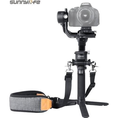 Dual Hook Strap Stress Reliever Shoulder Belt Lanyard for RS 2 RSC 2 Ronin S Ronin SC