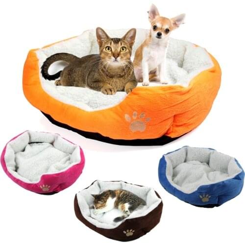 Pet Dog Bed Warming Dog House Soft Material Nest Dog Baskets Fall and Winter Warm Kennel For Cat Puppy cama perro Drop shipping