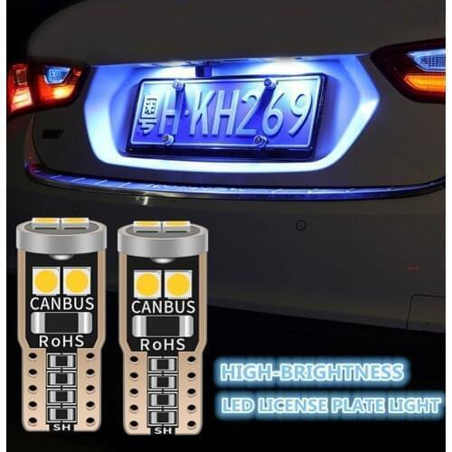 2PCS T10 Led Bulb Canbus No Error W5W 194 2825 Car Interior Light Parking lamp For VW Golf 4 5 7 6 MK2 MK4 MK6 MK7 CC GT Passat