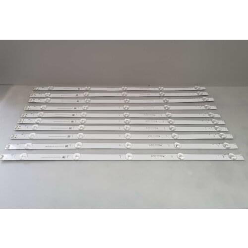 512mm LED backlight strip 5 lamp for Skyworth 50 inch LCD TV 50G3 50G2A V500DJ6-MD1 50F5 3V JL.D50051235-202AS-M