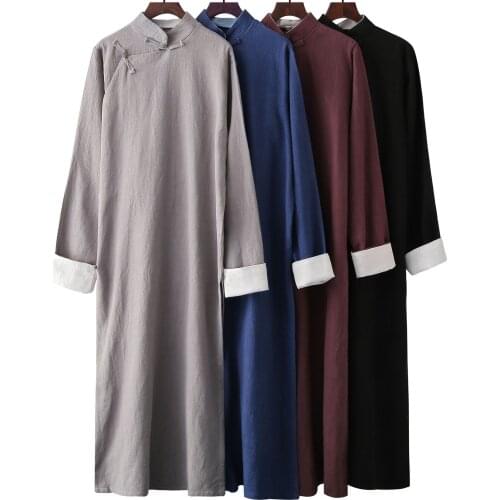 26colors High quality linen IP MAN wing chun kung fu martial arts suits clothing crosstalk uniforms taoist robe wushu gown