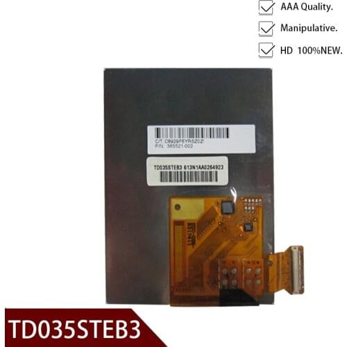 High Quality New Original Toppoly 3.5" PDA LCD TD035STEB3 use for 1717/2110/2410/2750, HP hx21xx Free shipping