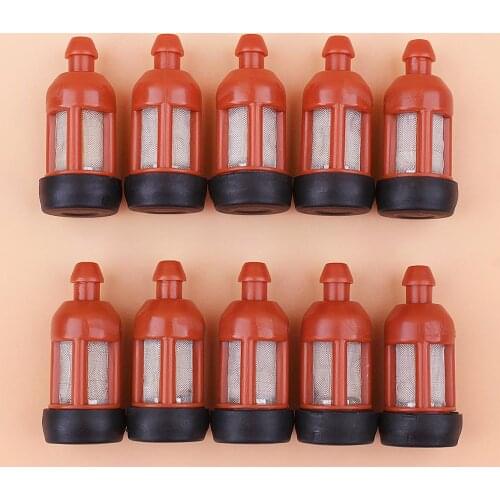 10pcs/lot Fuel Filter For Stihl 009 010 011 017 018 021 023 025 026 028 029 036 044 066 MS170 MS180 MS210 MS230 MS250 MS260