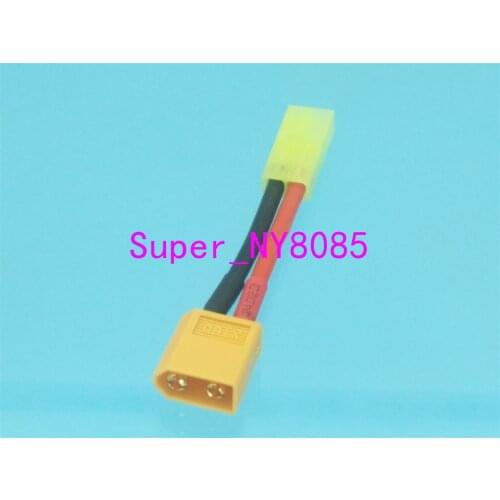 1pce RC XT60 Male To MINI TAMIYA Female Charger Adapter Lead Car Boat Lipo Battery