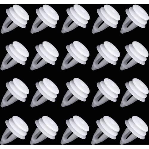 2021 New 20Pcs Door Trim Panel Retainer Clips White For BMW 3 5 7 E36 E34 E32 E39 M5