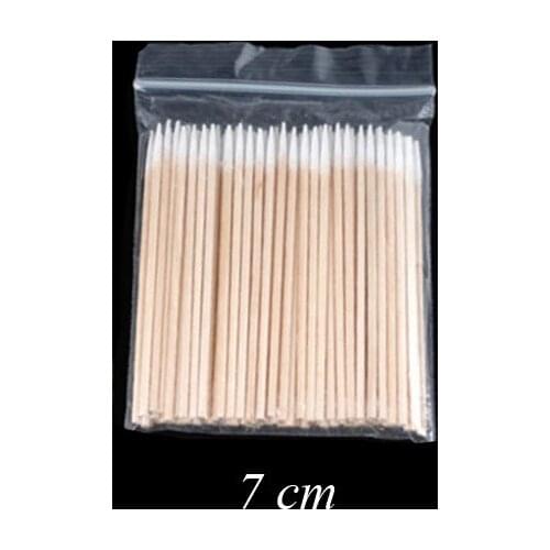 4 Inch Pointed Cotton Swabs Precision Microblading Cotton Tipped Applicator Tattoo Permanent Supplies