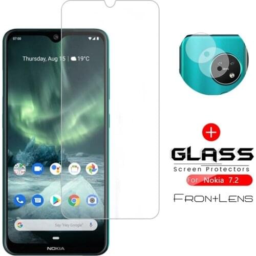 For Nokia 7.2 Glass For Nokia 7.2 6.2 5.3 2.3 Tempered Glass Camera Lens Protector Screen Film Glass For Nokia 7.2 Glass