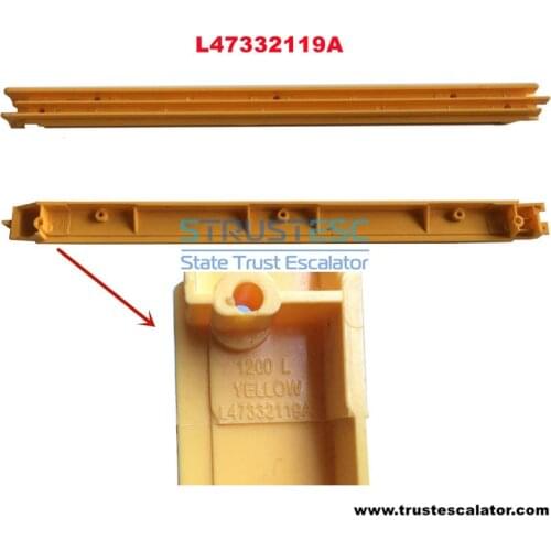 L47332119A L47332119B Escalator Yellow Plastic Demarcation 1200 L402x27