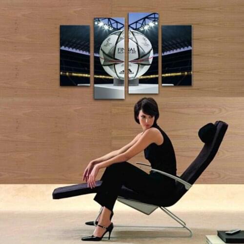 World Cup football combinations clear printing simulation oil painting home decoration art pictures DM182605