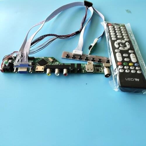 Kit for LP140WH4(TL)(P1) Panel Screen 14" USB HDMI 40pin LVDS 1366X768 VGA remote LCD LED Controller driver board TV AV