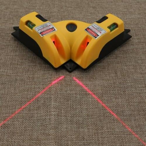 Right Angle 90 Degree Vertical Horizontal Laser Level Square Projection Laser Measurement Tools Level Laser Tools