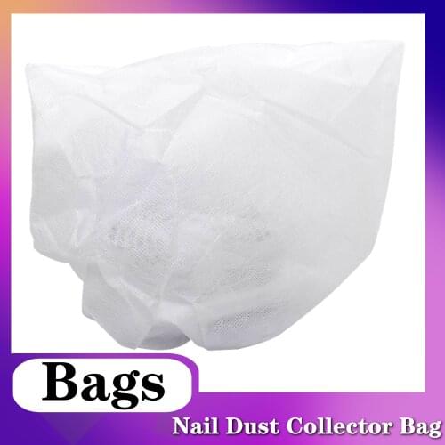 Nail Dust Collector Bags Collection filter For Manicure Vacuum Cleaner Nail Dust Collector Suction Arts Salon Tools