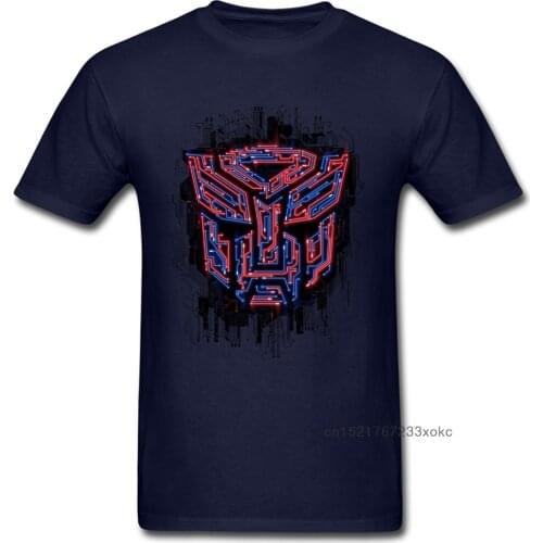 Auto Iconic T Shirt Men Party Tshirts Europe Cotton Tops Black T-Shirts Short Sleeve Blue Clothes Geek Chic Teeshirt Top Quality