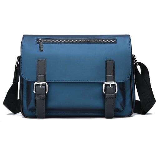 2019 new mens business shoulder bag waterproof Korean nylon casual cross bag purses shoulder bag File phone package
