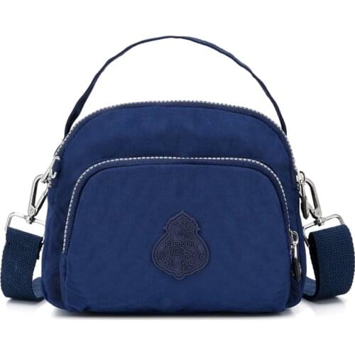 New Women Nylon Shoulder Bags Clutch Top-handle Casual Handbags Girl Messenger Bag Designer Waterproof Summer Tote Crossbody Bag