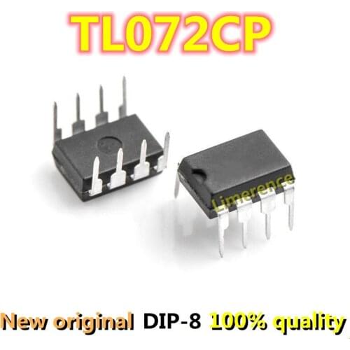 10PCS TL072CP DIP-8 TL072CN TL072C TL072 072 DIP8 New and Original IC Chipset