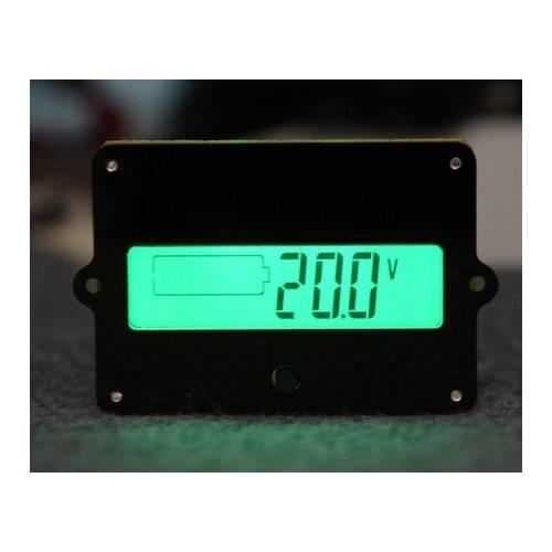LCD battery level display board 8-80v battery capacity indicator coulombmeter for electric bike scooter battery power indicator