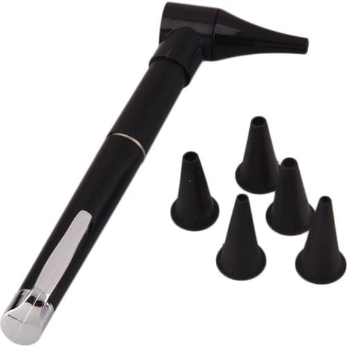 Portable Mini Diagnositc ENT Kit Ear Endoscope Portable Fiber Otoscope Diagnosis Set for Ear Care Check Ear Care Plastic Health
