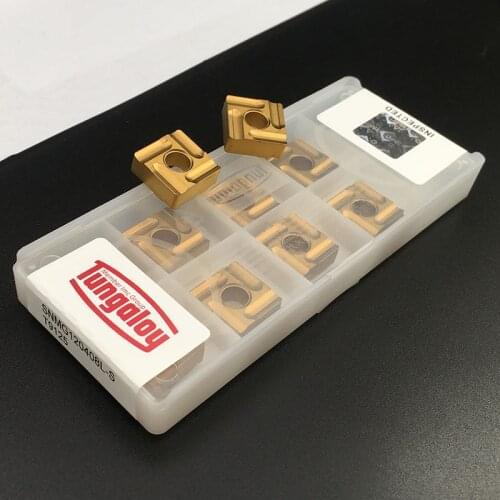 Sale 100% Original 10PCS SNMG120408L S T9125 Steel Parts CNC Lathe Tools High Quality Carbide Inserts External Turning Tools