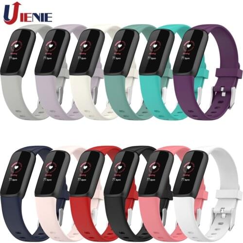 Silicone Band for Original Fitbit Luxe Smart Watch Strap Bracelet Watchband Sport Wristband for Fitbit Luxe correa Accessories