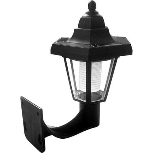 Solar Light Vintage LED Wall Lamp Waterproof Outdoor Garden Landscape Hexagonal Wall Light Villa/Park/Courtyard Led Spotlight