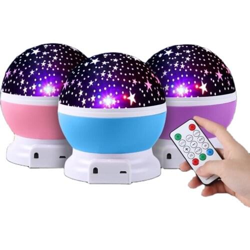 Galaxy Projector Starry Sky Rotating LED Night Light USB Recharger Bluetooth Planetarium Star Nursery Moon Table Lamp Kids Gift