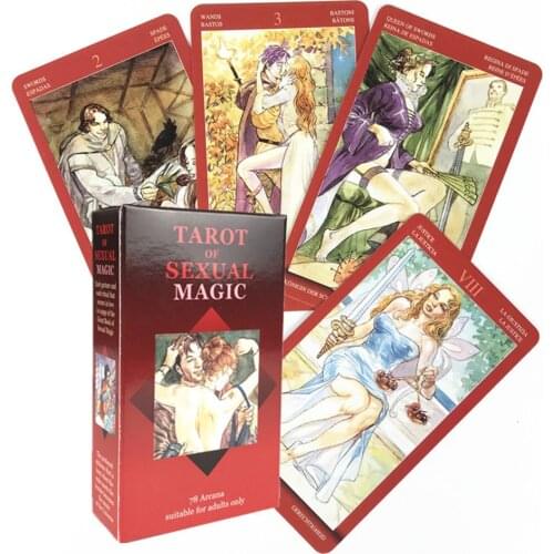 High Quality Tarot of Sexual Magic Tarot Cards Table Board Game Cards Playing Card Holiday Family Party Gift Wholsale
