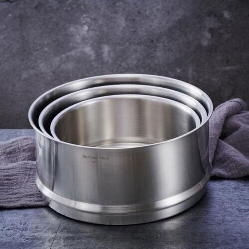 16cm 18cm 20cm 18/10 Stainless Steel Thickening Steamer Multi-layer Steamer Kitchen Tools