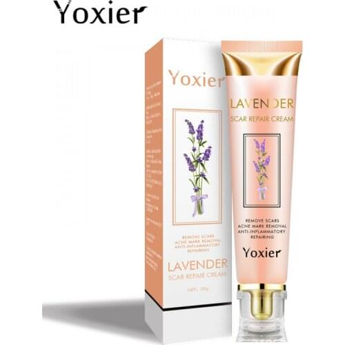 20G Lavender Scar Repair Cream Repairing Removing Burn Scars Promote Cell Regeneration Enhance Elasticity Cucumber Skin Care