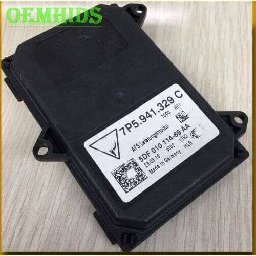 7P5941329C AFS Leistungsmodul 1pieces Used original OEMHIDS Headlight control unit for 14-17 Cayenne Passat 5DF01011469AA
