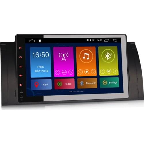 9" Android 10.0 OS Car Multimedia GPS Radio for BMW X5 E53 2000-2007 M5 1999-2003 E38 1994-2001 with Built-in CarPlay Function