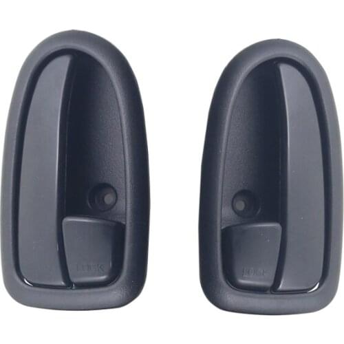1PAIR BLACK INTERIOR DOOR HANDLE FOR HYUNDAI MATRIX 01 / LAVITA 01